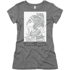 Ladies Slim Fit Super Soft Triblend Tee