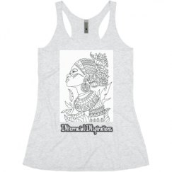Ladies Slim Fit Super Soft Racerback Triblend Tank