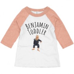 Toddler 3/4 Sleeve Raglan Tee