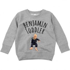 Toddler Crewneck Basic Promo Sweatshirt