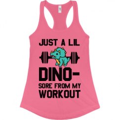 Ladies Slim Fit Racerback Tank Top