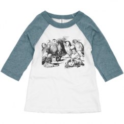Toddler 3/4 Sleeve Raglan Tee
