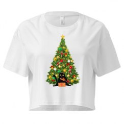 Ladies Festival Cali Crop Top Tee