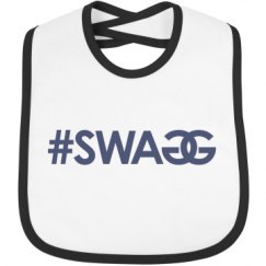 Infant Contrast Trim Bib