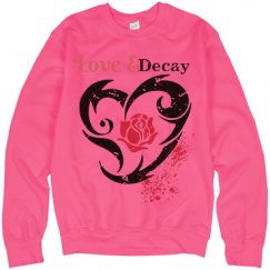 Unisex Neon Crewneck Sweatshirt