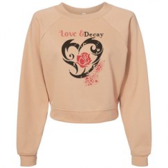 Women's Raglan Pullover Fleece