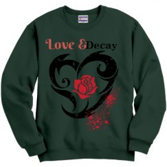 Unisex Film and Foil Crewneck Sweatshirt