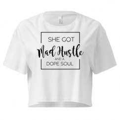 Ladies Festival Cali Crop Top Tee