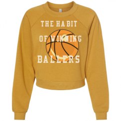 Women's Raglan Pullover Fleece