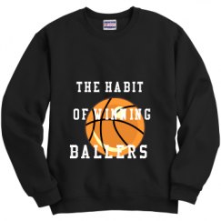 Unisex Film and Foil Crewneck Sweatshirt