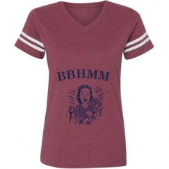 Ladies Relaxed Fit Vintage Sports Tee