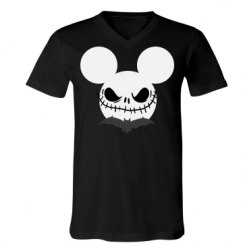 Unisex V-Neck Jersey Tee