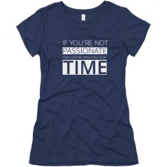 Ladies Slim Fit Super Soft Triblend Tee