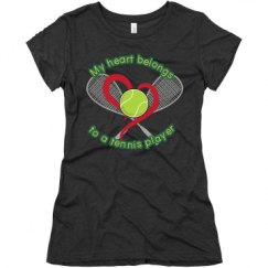Ladies Slim Fit Super Soft Triblend Tee