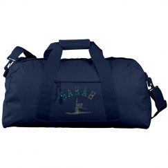 glitter dance bag