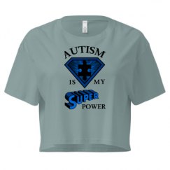 Ladies Festival Cali Crop Top Tee