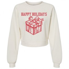 Women's Raglan Pullover Fleece