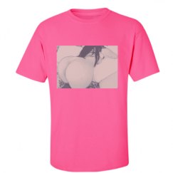 Unisex Ultra Cotton Safety Neon Crewneck Tee