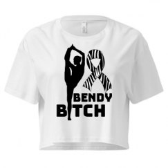 Ladies Festival Cali Crop Top Tee