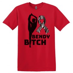 Bendy B*tch Unisex Cut Tee