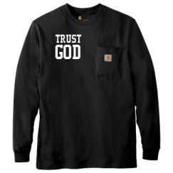 Unisex Carhartt Pocket Long Sleeve Tee