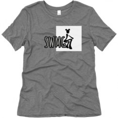 Ladies Relaxed Fit Super Soft Triblend Tee