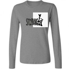 Ladies Relaxed Fit Basic Long Sleeve Tee