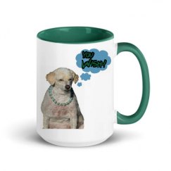 15oz Ceramic Mug with Color Inside