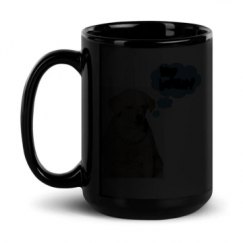 15oz Black Glossy Mug