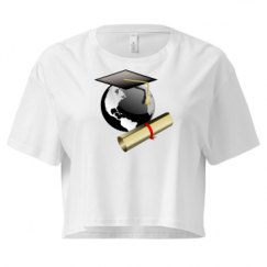 Ladies Festival Cali Crop Top Tee