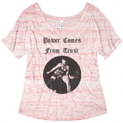 Ladies Flowy Slouchy Tee