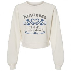 Women's Raglan Pullover Fleece