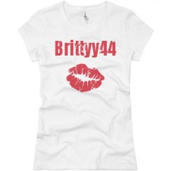 Ladies Slim Fit Basic Promo Jersey Tee