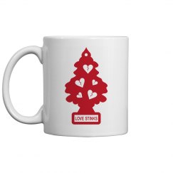 Love stinks mug