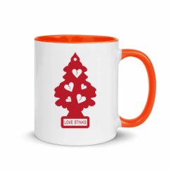 11oz Ceramic Mug with Color Inside