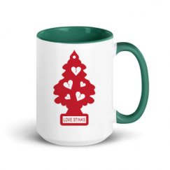 15oz Ceramic Mug with Color Inside