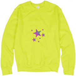 Unisex Neon Crewneck Sweatshirt