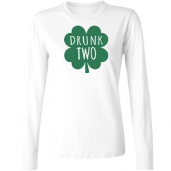 Ladies Relaxed Fit Basic Long Sleeve Tee