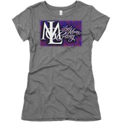Ladies Slim Fit Super Soft Triblend Tee