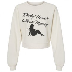 Women's Raglan Pullover Fleece