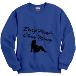 Unisex Film and Foil Crewneck Sweatshirt