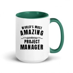 15oz Ceramic Mug with Color Inside