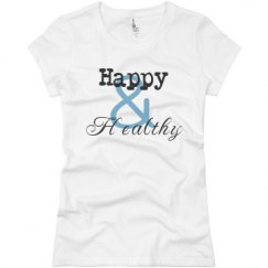 Ladies Slim Fit Basic Promo Jersey Tee
