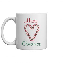 Candy cane mug