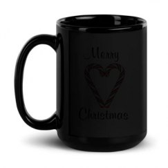 15oz Black Glossy Mug