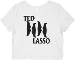 Ladies Slim Fit Crop Top Tee