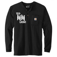 Unisex Carhartt Long Sleeve Henley Tee