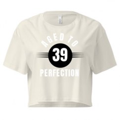 Ladies Festival Cali Crop Top Tee