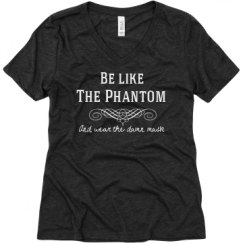 Ladies Relaxed Fit Super Soft Triblend V-Neck Tee