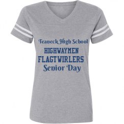 Ladies Relaxed Fit Vintage Sports Tee